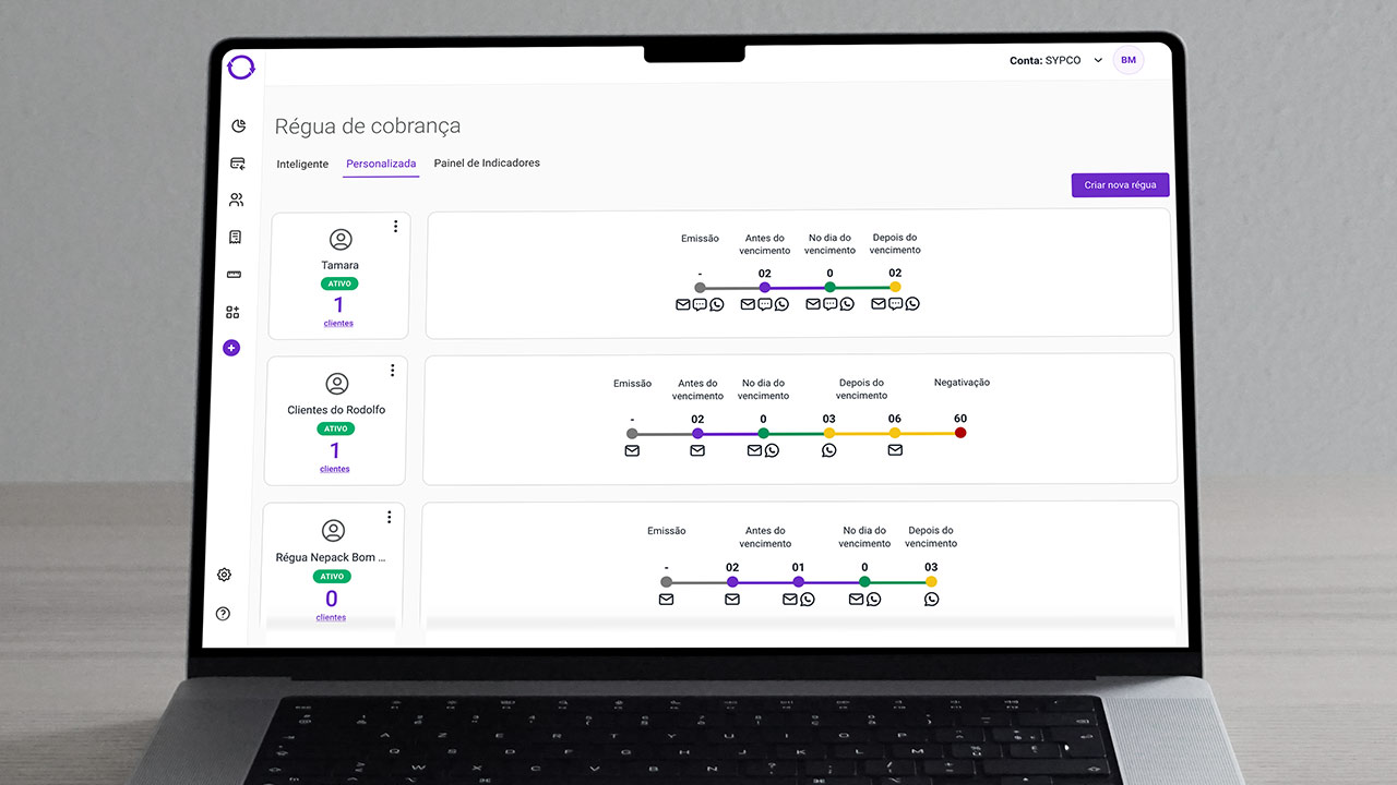 Sistema de Cobrança Automatizado
