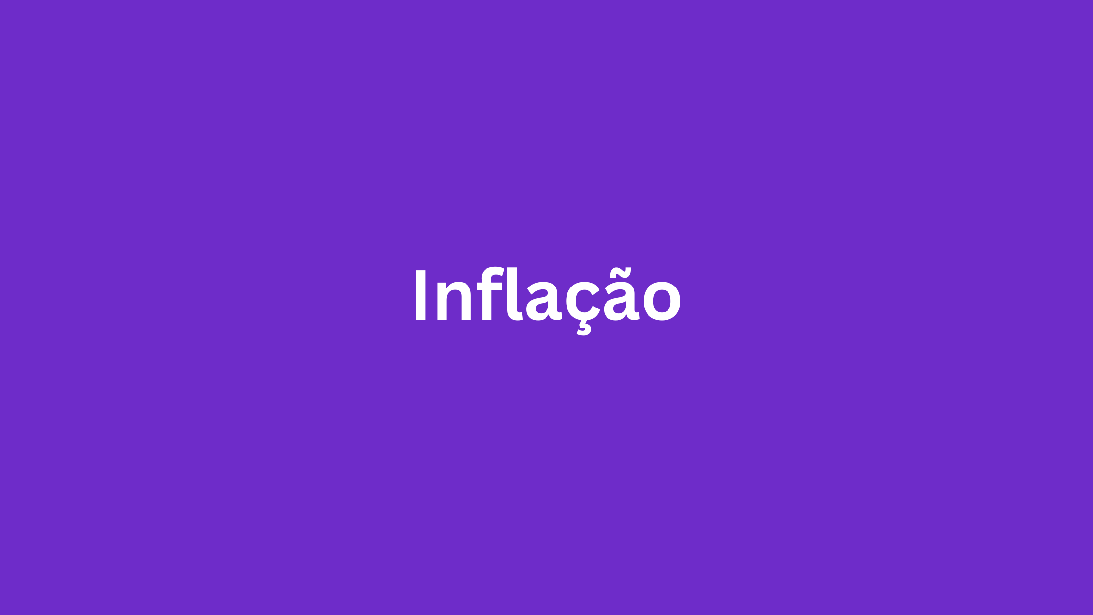 Inflação