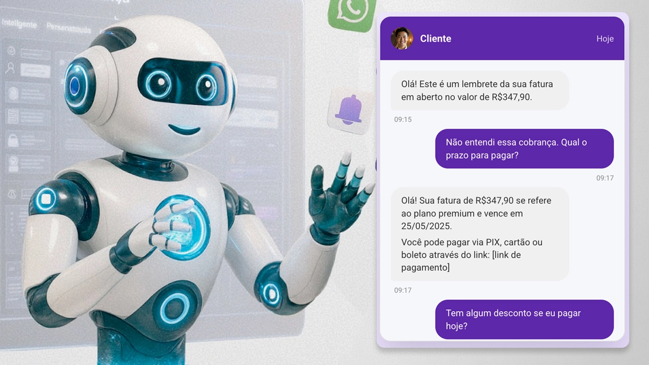 Agente de IA de Cobrança