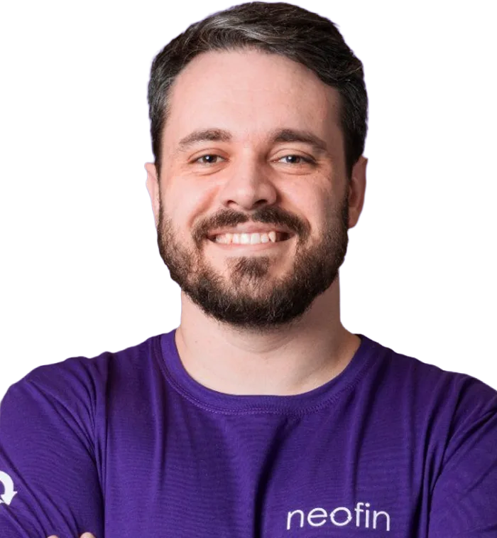Leandro Sarmento, Co-founder e CTO da Neofin