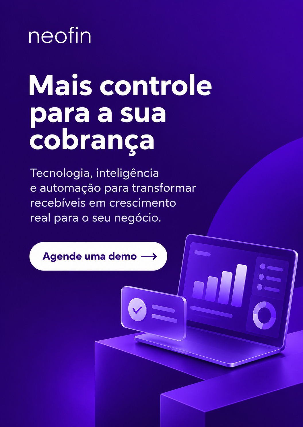 Mais controle para sua cobrança
